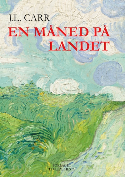 En måned på landet – omslag til lydbogen af J.L. Carr