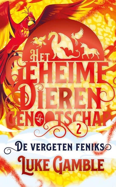 De vergeten Feniks – omslag van het luisterboek van Luke Gamble