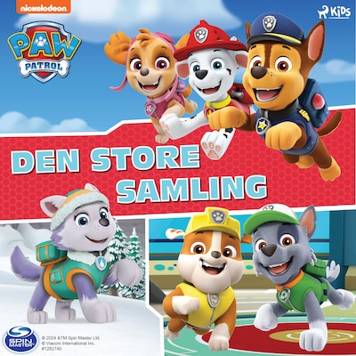 Paw Patrol: Den store samling – omslag til lydbogen af PAW Patrol
