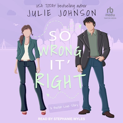 So Wrong It's Right – omslag til lydbogen af Julie Johnson