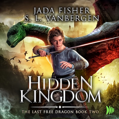 Hidden Kingdom – omslag til lydbogen af Jada Fisher, S.L. Vanbergen