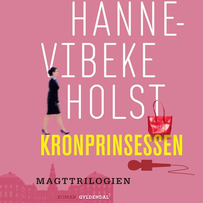 Kronprinsessen – omslag til lydbogen af Hanne-Vibeke Holst