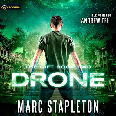 Drone – omslag til lydbogen af Marc Stapleton