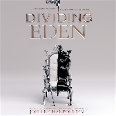 Dividing Eden – omslag til lydbogen af Joelle Charbonneau