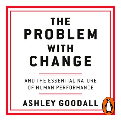 The Problem With Change – omslag til lydbogen af Ashley Goodall