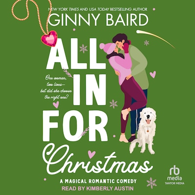 All in for Christmas – omslag til lydbogen af Ginny Baird