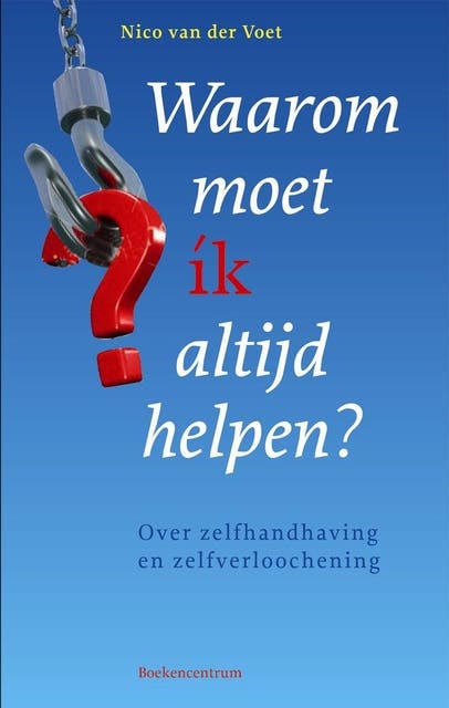 Waarom moet ik altijd helpen? – omslag van het luisterboek van N. van der Voet