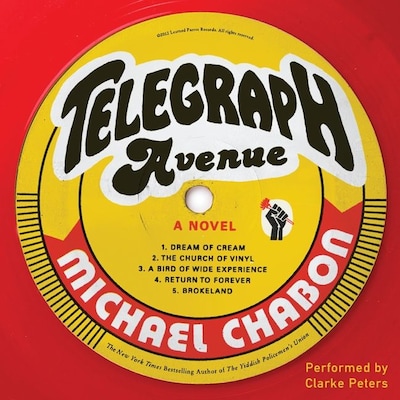 Telegraph Avenue – omslag til lydbogen af Michael Chabon