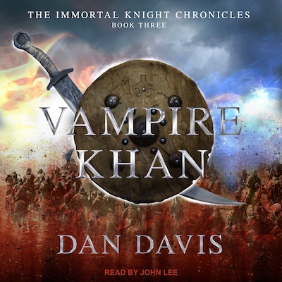 Vampire Khan – omslag til lydbogen af Dan Davis