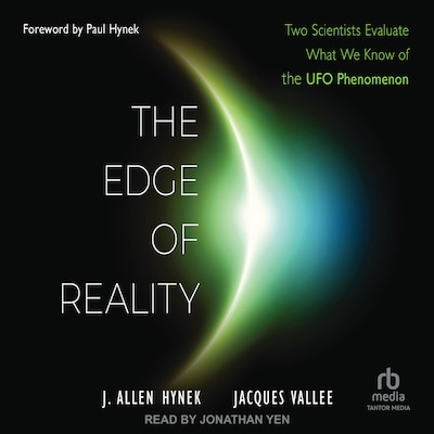The Edge of Reality – omslag til lydbogen af J. Allen Hynek, Jacques Vallee