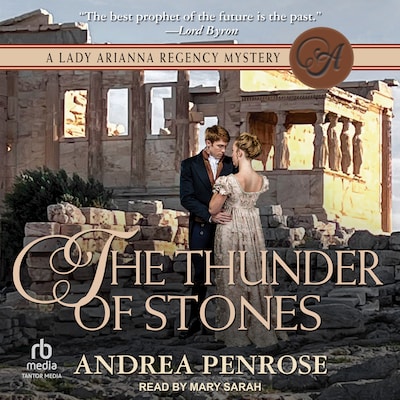 The Thunder of Stones – omslag til lydbogen af Andrea Penrose