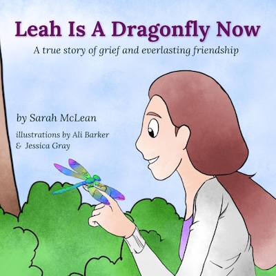 Leah Is A Dragonfly Now – omslag til lydbogen af Sarah McLean