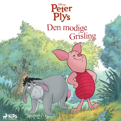 Peter Plys – Den modige Grisling – omslag til lydbogen af Disney
