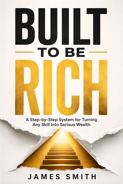 Built to Be Rich: A Step-by-Step System for Turning Any Skill Into Serious Wealth – omslag til lydbogen af James Smith