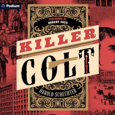 Killer Colt – omslag til lydbogen af Harold Schechter