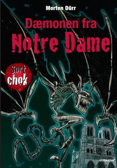 Dæmonen fra Notre Dame – omslag til lydbogen af Morten Dürr
