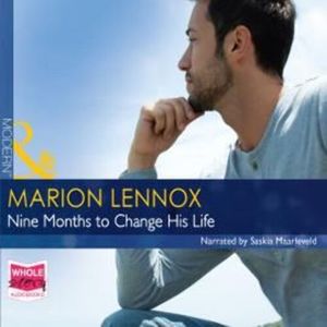 Nine Months to Change His Life – okładka audiobooka, autor Marion Lennox