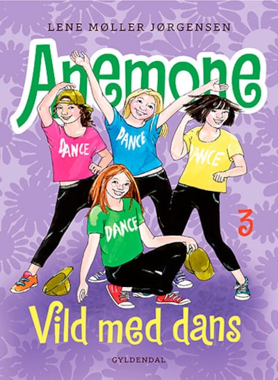 Anemone 3 - Vild med dans – omslag til lydbogen af Lene Møller Jørgensen