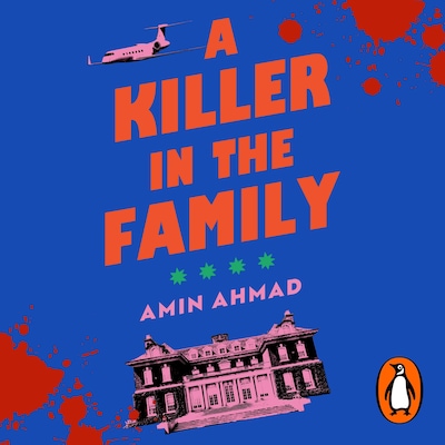 A Killer in the Family – omslag til lydbogen af Amin Ahmad