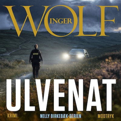 Ulvenat – omslag til lydbogen af Inger Wolf