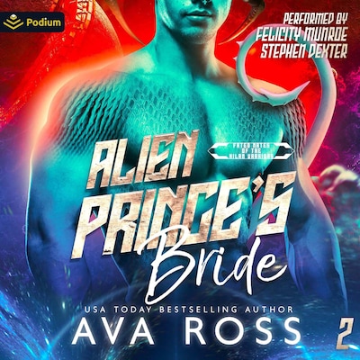 Alien Prince's Bride – omslag til lydbogen af Ava Ross