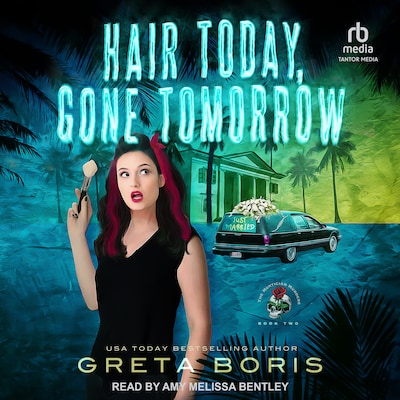 Hair Today, Gone Tomorrow – omslag til lydbogen af Greta Boris