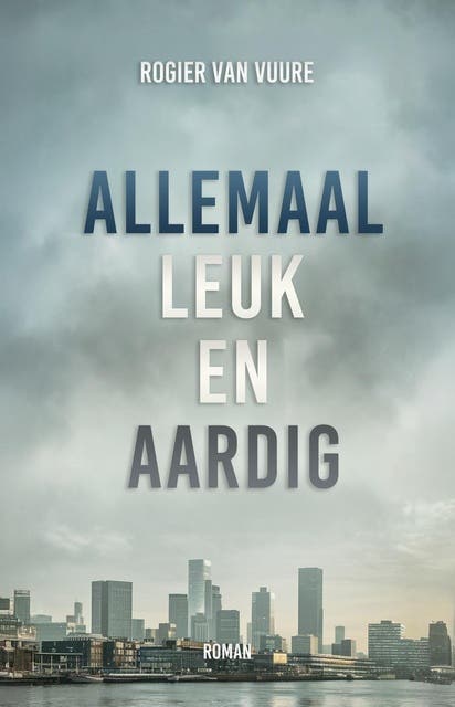 Allemaal leuk en aardig – omslag van het luisterboek van Rogier van Vuure