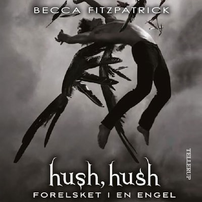 HUSH, HUSH #1: Forelsket i en engel – omslag til lydbogen af Becca Fitzpatrick