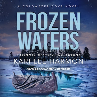 Frozen Waters – omslag til lydbogen af Kari Lee Harmon