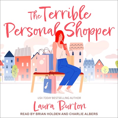 The Terrible Personal Shopper – omslag til lydbogen af Laura Burton