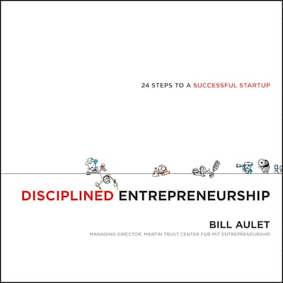Disciplined Entrepreneurship – omslag til lydbogen af Bill Aulet