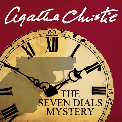 The Seven Dials Mystery – omslag til lydbogen af Agatha Christie