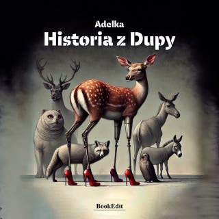 Historia z dupy – okładka audiobooka, autor Adelka