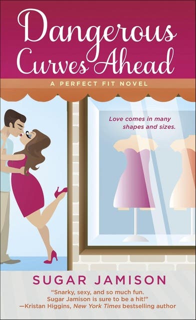 Dangerous Curves Ahead – omslag til lydbogen af Sugar Jamison