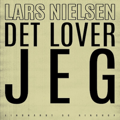 Det lover jeg – omslag til lydbogen af Lars Nielsen