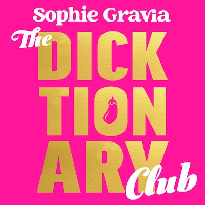 The Dicktionary Club – omslag till ljudboken av Sophie Gravia
