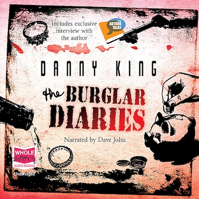The Burglar Diaries – omslag til lydbogen af Danny King