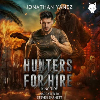 King Tide – omslag till ljudboken av Jonathan Yanez