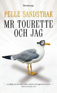 Mr Tourette och jag – omslag till ljudboken av Pelle Sandstrak