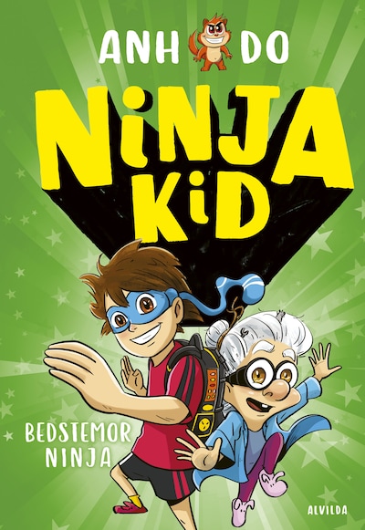 Ninja Kid 3: Bedstemor ninja – omslag til lydbogen af Anh Do