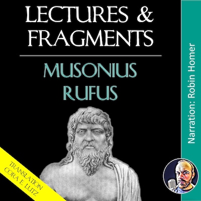 Lectures & Fragments – omslag til lydbogen af Musonius Rufus