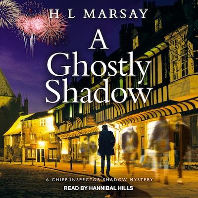 A Ghostly Shadow – omslag til lydbogen af H L Marsay