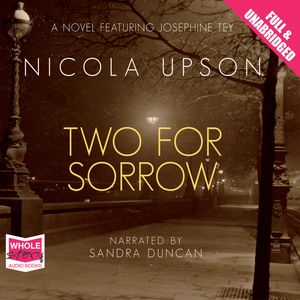 Two for Sorrow – okładka audiobooka, autor Nicola Upson