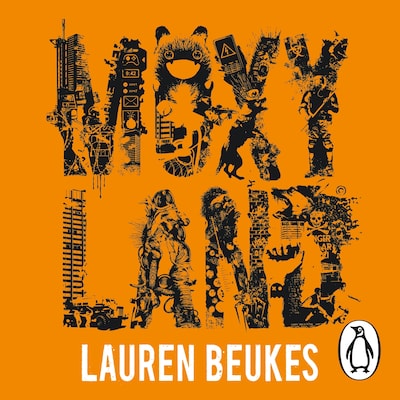 Moxyland – omslag til lydbogen af Lauren Beukes