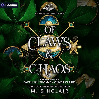 Of Claws and Chaos – omslag til lydbogen af M. Sinclair