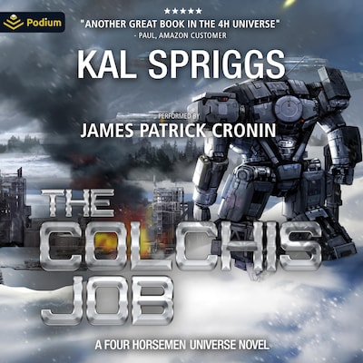 The Colchis Job – omslag til lydbogen af Kal Spriggs