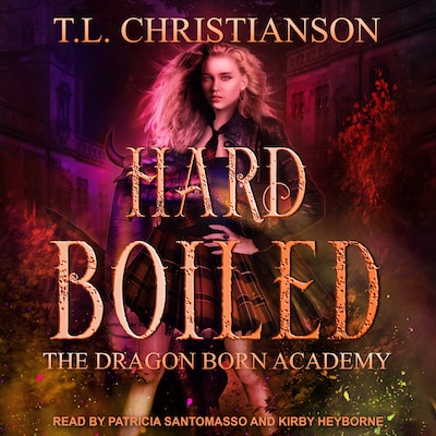 Hard Boiled – omslag til lydbogen af T.L. Christianson