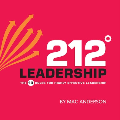 212° Leadership – omslag til lydbogen af Mac Anderson