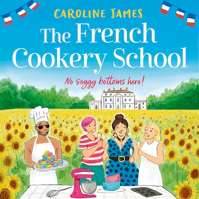 The French Cookery School – omslag til lydbogen af Caroline James