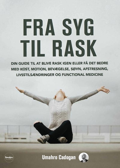 Fra syg til rask – omslag til lydbogen af Umahro Cadogan